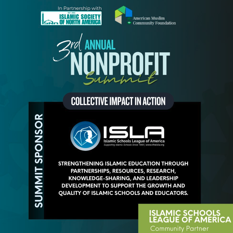 3rd Annual Nonprofit Summit — design by Syeda Khunsa Batool