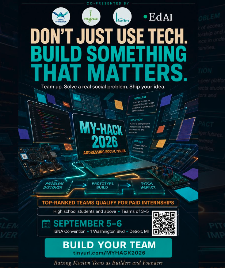 MY-HACK 2026 — design by Syeda Khunsa Batool